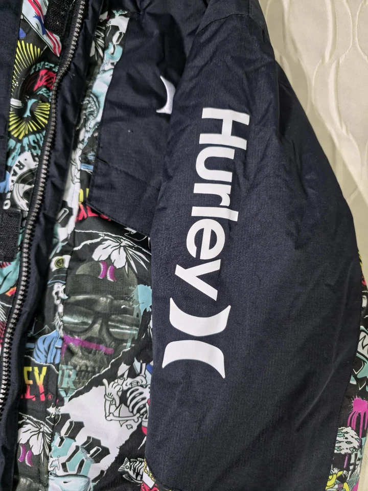 Chaqueta de snowboard Hurley para niños Chaqueta de nieve para niños Abrigo de invierno para niños Chaqueta de esquí Foto 3 de 3