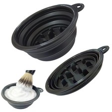 Shaving Bowl Foldable Soap for Shave Cream Silicone Cup for Wet for Men Easy
