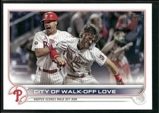City of Walk-Off Love 2022 Topps #321 Philadelphia Phillies