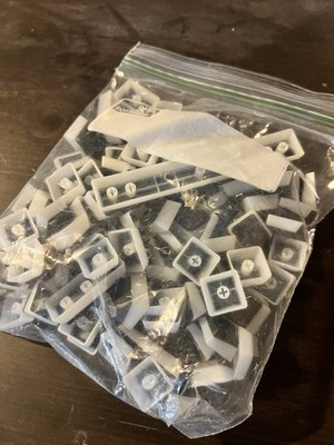 HyperX Pudding Keycap Set PBT Black/White US Layout for Mechanical Keyboard