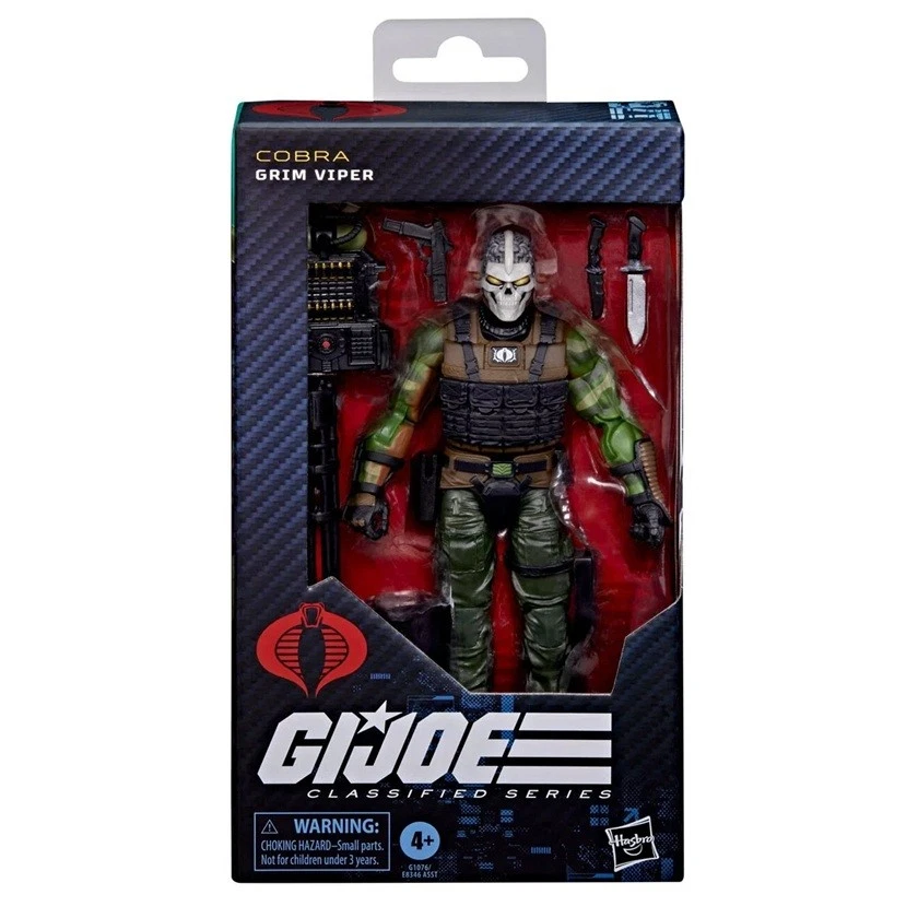 Cobra Grim-Viper 6-Inch Scale | G.I. Joe Classified Series #176 - Image 3 of 4