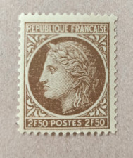 5A-Timbre France YT  681 neuf **  année 1945 "cérès de mazelin"