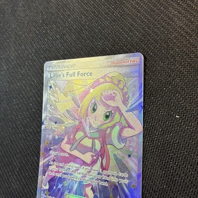 Lillie's Full Force 230/236 Sun Moon Cosmic Eclipse Full Art Pokemon NM