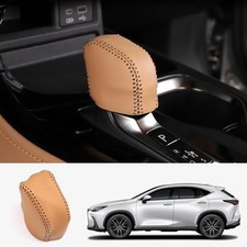 Custom Interior Accessories for Lexus NX 250 350 RX NX Gear Shift Knob Brown