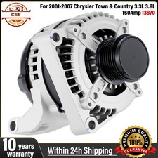 Alternator For 3.3L 3.8L 2001-2007 Chrysler Town & Country Dodge Caravan 13870 #