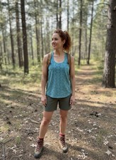 MARMOT BUILT IN SPORTS BRA STRAPPY SUMMER HIK...