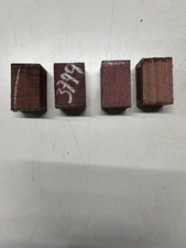 4 Pack, Purpleheart Bottle Stopper Wood Blanks 3"x 2"x 2" #3799