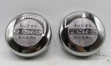 Nos Fenton Super Shark Mag Wheel Center Caps. A Pair