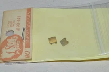 HO scale diesel locomotive PARTS brass Cal-Scale 441 EMD F-unit pilot doors (2)