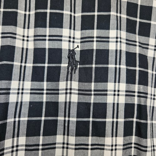 Ralph Lauren Men's Large Blake Black & White Button Down Shirt - Bild 2 von 7