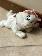 Disney's Marie The Aristocrats Fisher Price Star Bean Plush Collectible TAGS