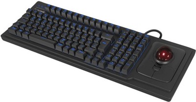 KeySonic KSK-8202ELU-T (UK) Universal Tastatur USB QWERTY Englisch UK Schwarz