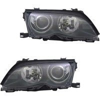 Xenon Scheinwerfer Set Links & Rechts Schwarz D2S/H7 FüR BMW 3Er Touring E46