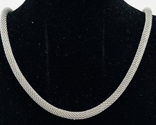 Modeschmuck Kette, mit Muster, 42 cm, lang, 4...
