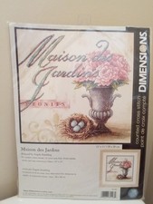 DIMENSIONS Counted Cross Stitch Kit "Maison des Jardins" - NEW