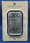 The Royal Mint Three Graces 1oz Silver Bar 2022 **SEALED**