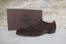Church's Eu 41,5 UK 7,5 Scarpe con Lacci Basse Foxley Marrone Nuovo Origin.