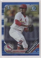 2019 Bowman Chrome Prospects Blue Refractor 4/150 Genesis Cabrera #BCP-142 0t2