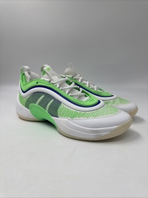 adidas D.O.N. Issue #6 Metamorphosis White Green Blue JQ2249 Men's Size 9