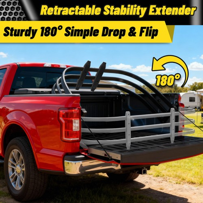 #ad Truck Bed Extender Retractable Tailgate Extension For Silverado Sierra Ram 1500 $104.00