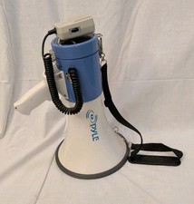 Pyle Megaphone Bullhorn PA Speaker 50W with Mic  Siren   Portable Loudspeaker