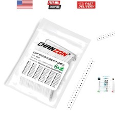 1200pcs 0603 SMD Resistor Kit 0-10M  ohm 60 Values 1/10W 0.1W  1 Tolerance ...