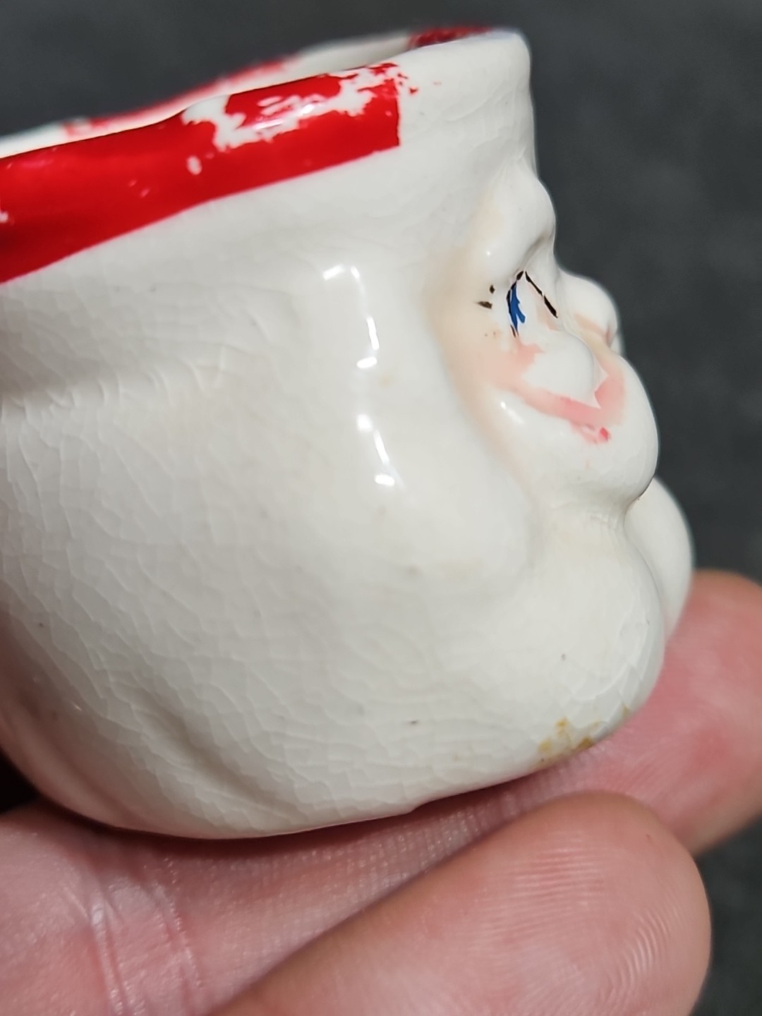 Vintage 1960 Holt Howard  HH Mini Santa Mug  Japan