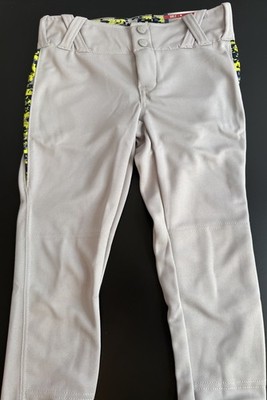Champro Sports Softball Pants Youth Girls Medium Gray NWT Fast Pitch 24-26 