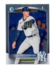 Chase Hampton 2025 Bowman Chrome Prospects 1st Bowman #BCP-57 New York Yankees