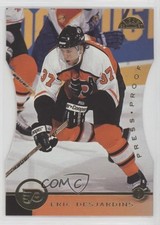 1996-97 Leaf Press Proof Eric Desjardins #27 b8c