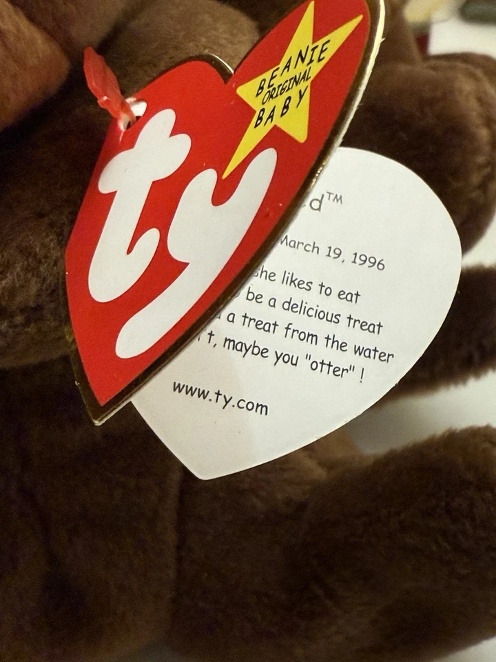 Raro Beanie bebê algas excelente estado 1996 - Imagem 2 de 2