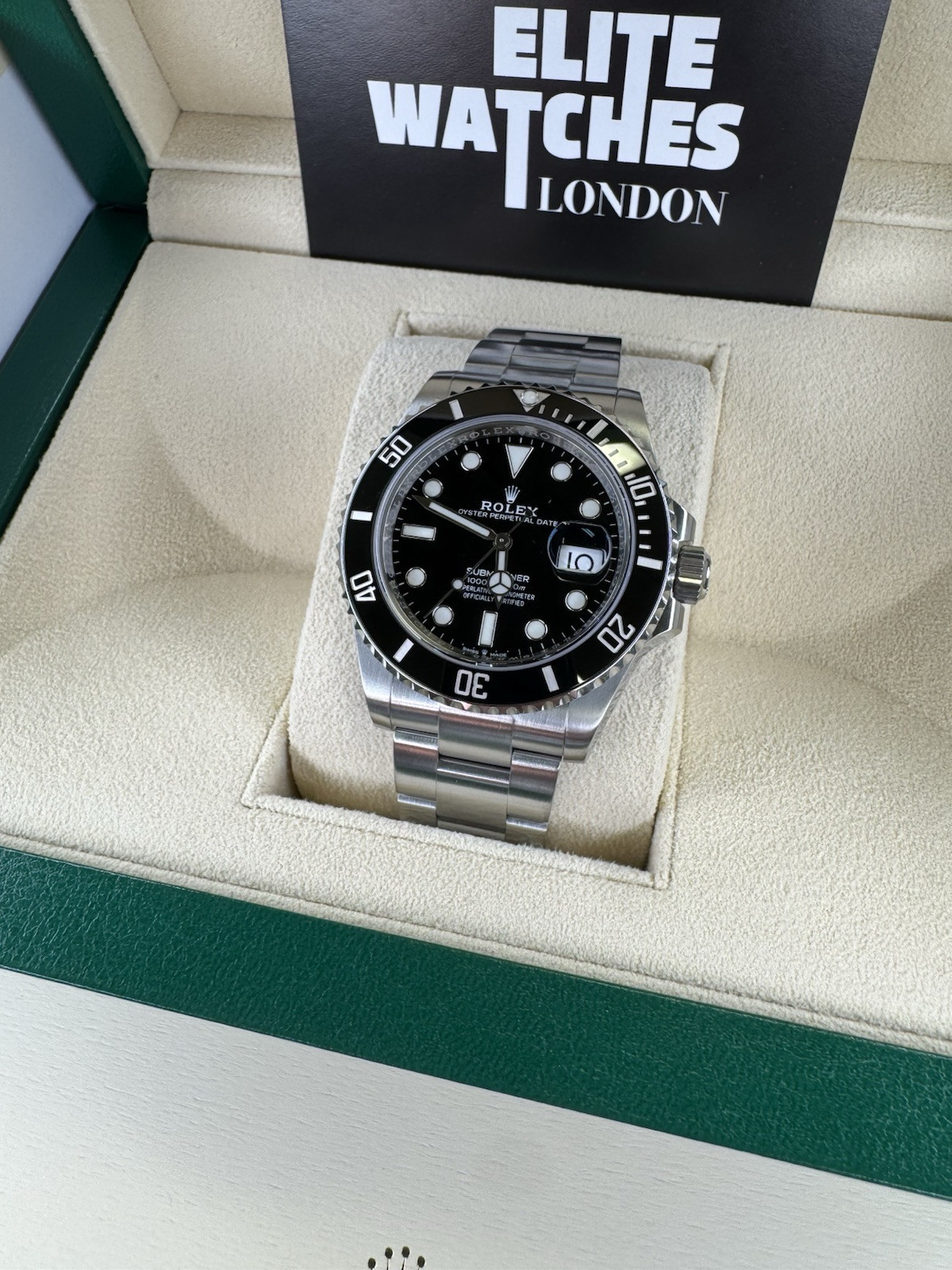 Rolex Submariner Date 126610LN 2023 Full Set 41mm Excellent Condition Black image 2