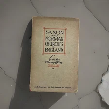 Antique Architecture ~ Saxon and Norman Churches in England 1919 Hermitage Day