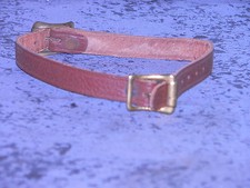 Two Vintage Brown Hand Straps Lt17n