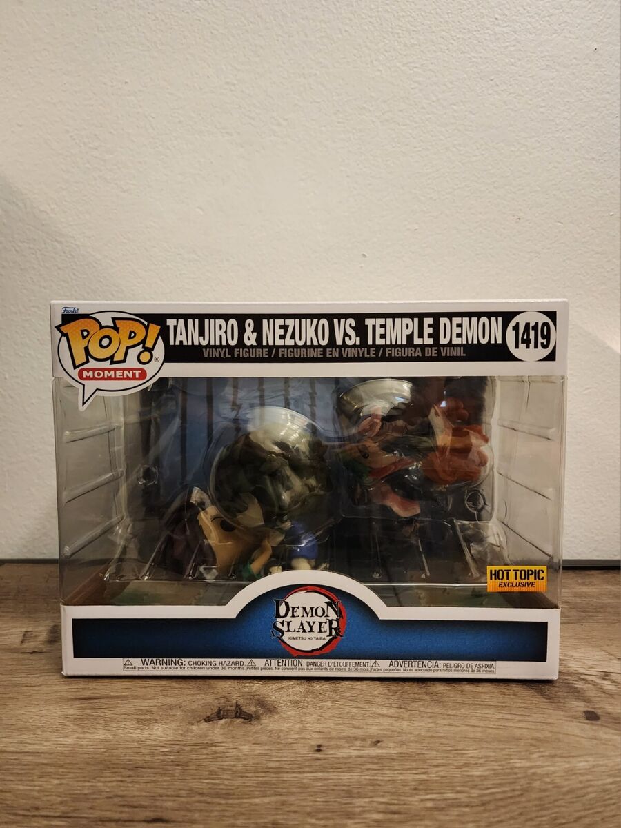 Funko Pop! Moment - Demon Slayer - Tanjiro & Nezuko Vs Temple Demon #1