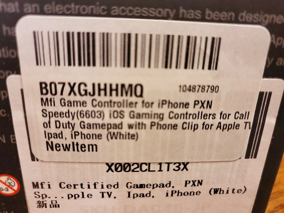 New PXN Speedy Wireless Controller iphone ipod ipad Gamepad w/ Phone Clip FREEsH - Image 4 of 4