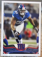 2013 Topps Jason Pierre-Paul RC #292 New York Giants