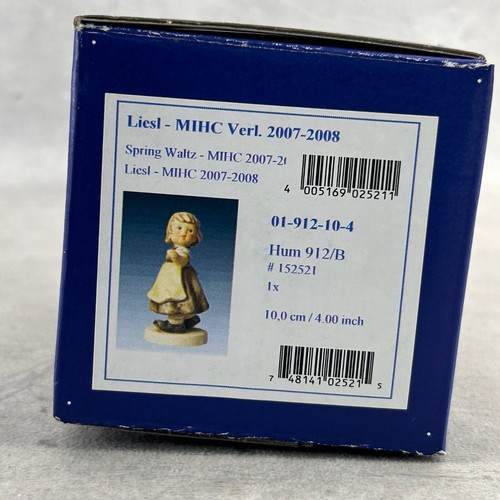 Vintage Hummel Figurine Goebel Spring Waltz Liesl 912/B Club Collection - Picture 18 of 18