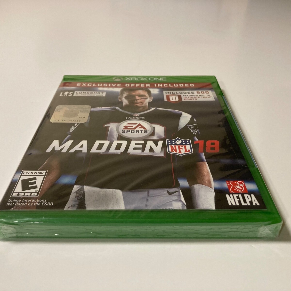 MADDEN NFL 18 Xbox One Game Exclusive Game Offer Included BRAND