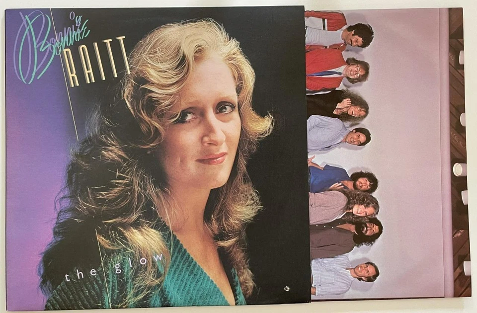 Bonnie Raitt The Glow LP M- 1979 Warner Bros. Paul Butterfield - Image 2 of 4