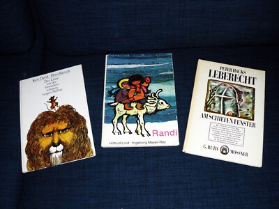 3x Bilderbücher DDR Hacks Lind  David Meyer-Rey - schöne Erhaltung - s. Photos