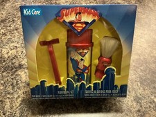 Superman Play Shave Set 1996 Kid Care DC Comics New In Box Factory Sealed