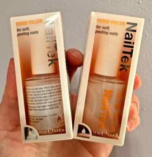 Nail Tek 2 Ridge Filler For Soft Peeling Nails Foundation-0.5 oz- 37815 - 2 Pcs