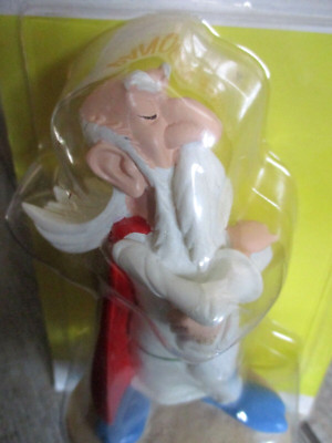Asterix - Goscinny & Uderzo - Sculpture, Druid Panoramix - Resin - Plastoy 