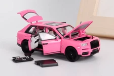 CR DCM 1:64 Pink Cullinan Luxury SUV Sports Model Diecast Metal Car