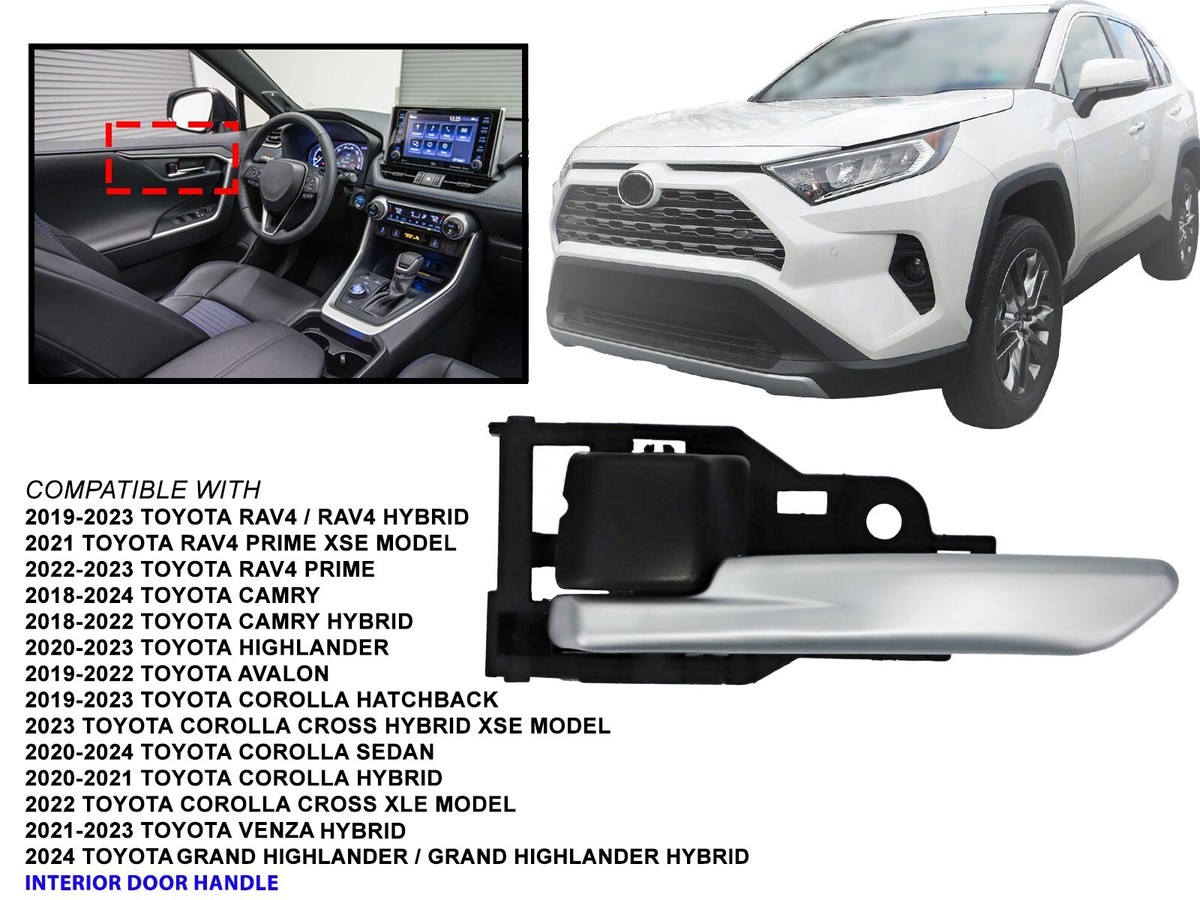 Interior Door Handle for Front or Rear Driver RAV4 Camry Corolla