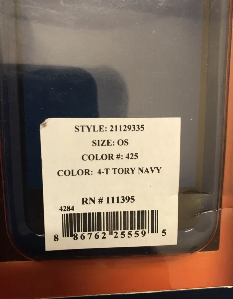 Auténtica Funda Rígida Tory Burch iPhone 4 y 4S Azul Marino 21129335 ¡Nueva! Foto 3 de 4