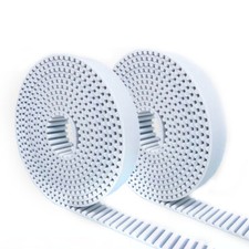 White PU Open Timing Belt T2.5,T5,T10,T20 Wide 10,15,20,25,30,35,40mm Steel Core