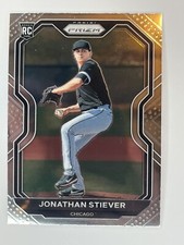 2021 Prizm Base Tier I #68 Jonathan Stiever - Chicago White Sox RC
