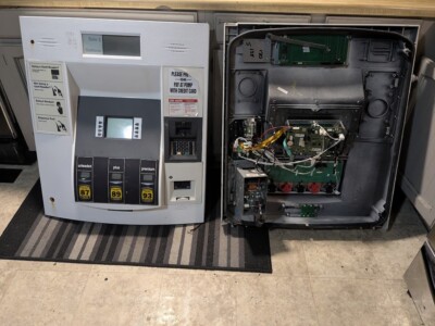 DRESSER WAYNE OVATION  DOOR DISPLAY CARD READER PRINTER CURCUIT BOARD